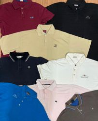 Mix branded polo shirts