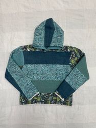 Upcycled Quilted Hoodie