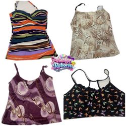 Printed Tankini & Cami Tops Y2K Edit | VR-230