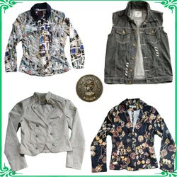 Vintage Y2K Women's Fashion Jackets & Retro Outerw..