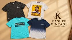 mix brand printed T-shirts