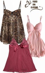 Y2K Strap Babydoll Slip Dress