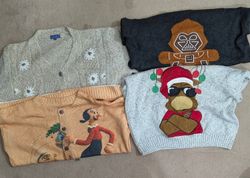Printed sweater