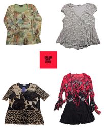 TOP DI DESIGNER ISPIRATI Y2K MARCHE INCLUSE CATO, ..