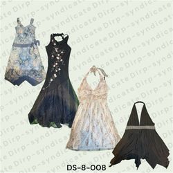 Y2K Rhinestone Diva Dress / Wet Seal And More (DS-..