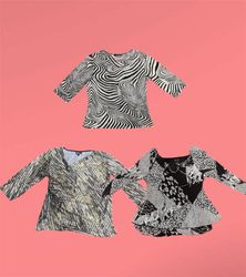 Y2K Long Sleeve Blouses - wc#164 (15/09)
