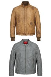 Y2K leather jackets bomber mix