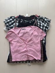 Womens Y2K mix tops
