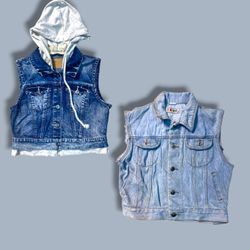 Denim vest