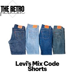 Levis Mix Code Shorts.      #669