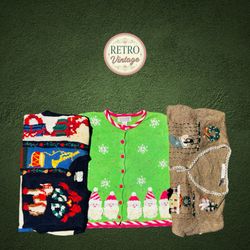 Christmas vintage & unique jumper style |E|