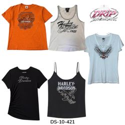 Harley-Davidson Tank Tops and Printed T-Shirts (DS..