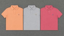 ZV00022 Polo Ralph Lauren Collar T-Shirts Bundle