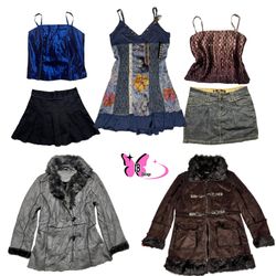Shearling Coats with Faux Fur Trim (IB-036)