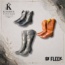 retro Cowboy-Stiefel