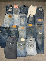 Miss me true religion and rock revival jeans
