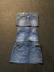 UPCYCLED DENIM MINI SKIRTS Seriennummer - 0080