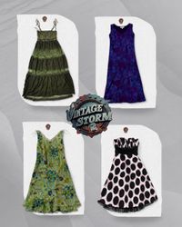 Y2K Grunge Poly Dress