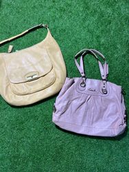 Coach Leather Handbags and Tote Bags