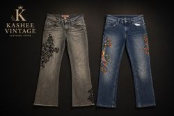 vintage bell bottom jeans