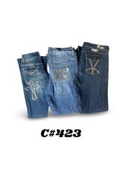 Conjunto de 6 Jeans Flare e Bootcut estilo Y2K