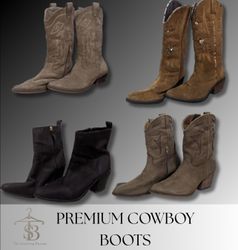 Premium Cowboy Boots (Mix Style)