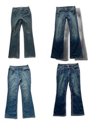 Y2K flared boot cut jeans