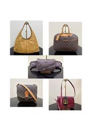 Designer Bags. Bottega Veneta, Louis Vuitton, Gucc..
