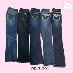 Women's High-Waist Embroidered Flare Jeans – Vinta..