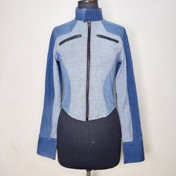 UPCYCLED Y2K STAR FITTED JACKET