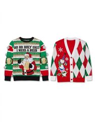 (FV-2657) Vintage Christmas Novelty Sweaters Mix