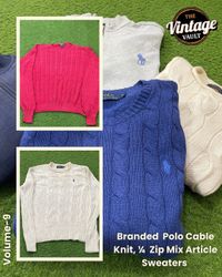 Branded Polo ( Ralph Lauren ) Mix Sweaters , Volum..