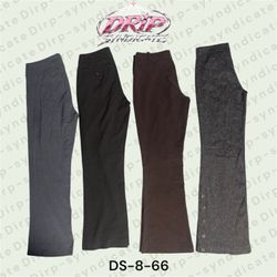 Y2K Low-Rise Trousers for Women | Vintage Office P..