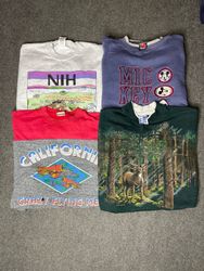 Vintage Printed Sweatshirts 34 pieces