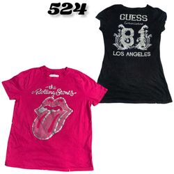 Y2k Mix Branded Baby Tees (brands) Guess , Nautica..