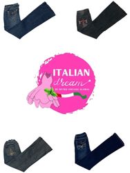 Y2k back pocket embellishment jeans