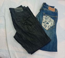CR11537 Vintage Designer Men’s and Women’s Jeans
