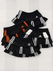 Upcycled Adidas Ruffle Mini Skirt (DV -06)