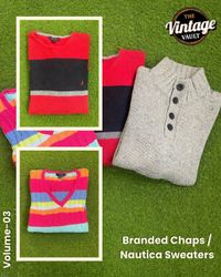 Branded Mix Sweaters Of Chaps & Nautica , Volume :..