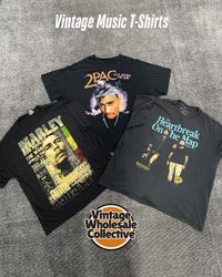🔴 Vintage Music T-Shirts - (23/09)