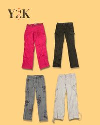 Y2K Streetwear Cargo Pants Collection (Yv-844)