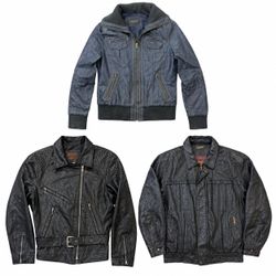 Leather jackets
