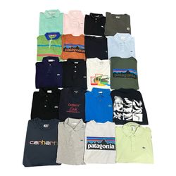 Cahratt Lacoste ysl Patagonia mix t shirt