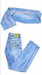 Flare and Straight Leg Denim Jeans