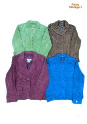 💥 RV4613 Suede Blazer Jackets