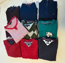 19× Tommy Hilfiger Knit Jumpers — Sizes S & M — Mi..