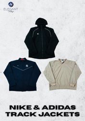 Nike & Adidas Track Jackets - EVM1901