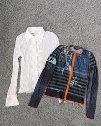 ***Y2K Fairycore Long Sleeve Blouses – Cute Women’..