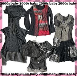 vintage goth princess: tops, skirt, dress-291