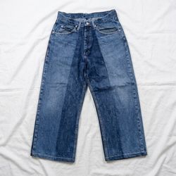 GT03 Upcycled LLW Wide Leg Jeans